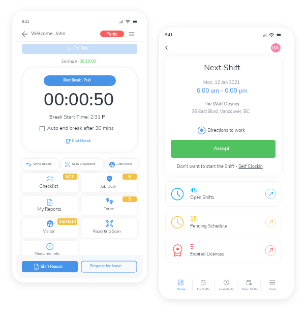 Shift Confirmation Workflow
